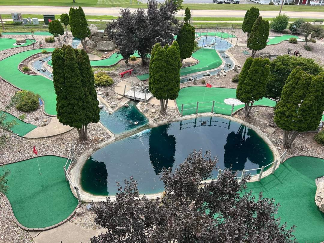 Water gardens and event facilities. by THE OASIS RANCH MINI GOLF